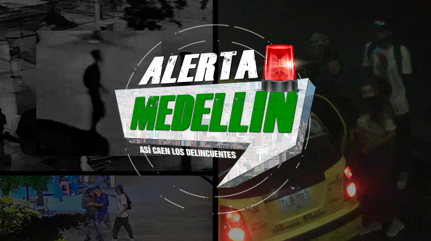 EN VIDEO: Tres hombres y una mujer inmovilizaban sus víctimas en la Veracruz para robarlos, pero ya cayeron 1 Alerta Medellín