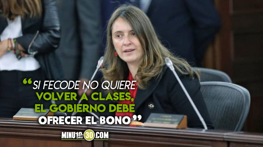 Senadora Paloma Valencia propuso que niños de escuelas públicas reciban bono para entrar a las privadas