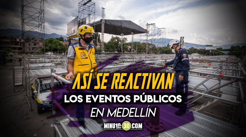 VIDEO: Vuelven eventos públicos en Medellín y con ellos estrictos protocolos de bioseguridad, así se harán cumplir 
