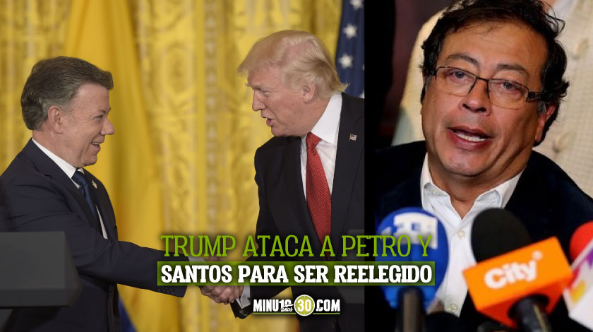 VIDEO: Trump se fue con toda contra Santos y Petro en discursos para su reelección en Estados Unidos