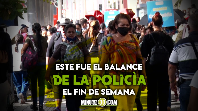 ¡Vamos mejorando! Reportan buen manejo ciudadano durante el fin de semana en el Valle de Aburrá