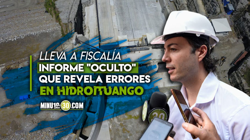 “Voy camino al búnker”: Daniel Quintero, convencido de que Federico Gutiérrez ocultó estudio de Hidroituango