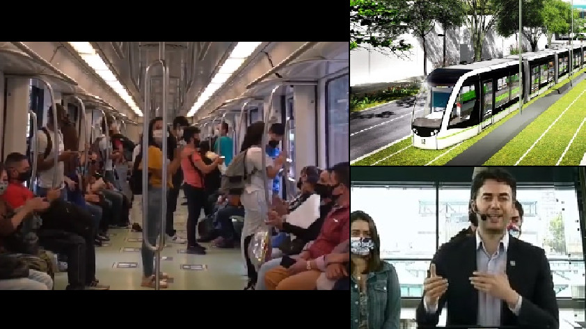 VIDEO: ¡Con aplausos! Así reaccionaron algunos usuarios del Metro de Medellín tras conocer la aprobación del CONPES del Metro de la 80