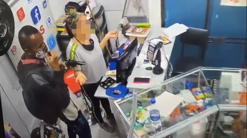 ¡Descarados! Ladrones amarraron y amordazaron a los empleados de un local en La Milagrosa y se llevaron todo 1 atraco en la milagrosa