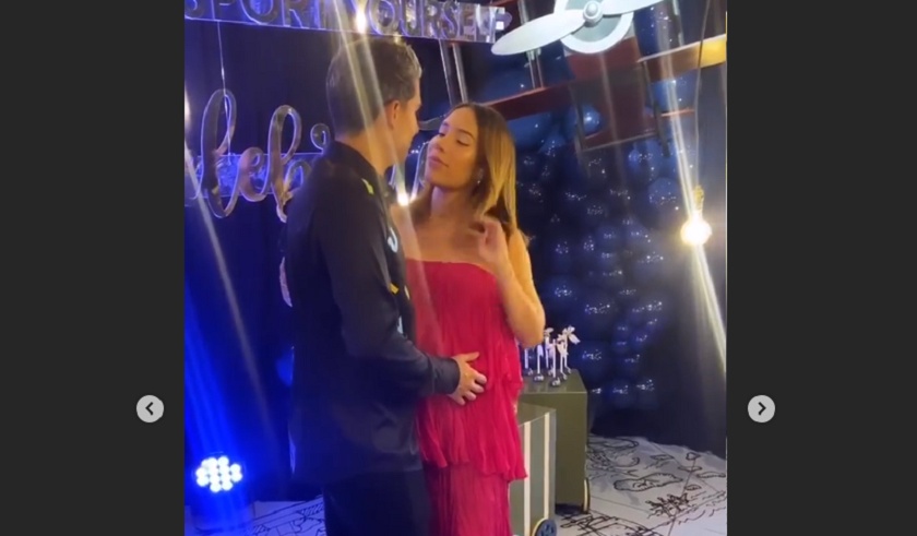 Luisa Fernanda W y Pipe Bueno festejaron el baby shower de su primer hijo