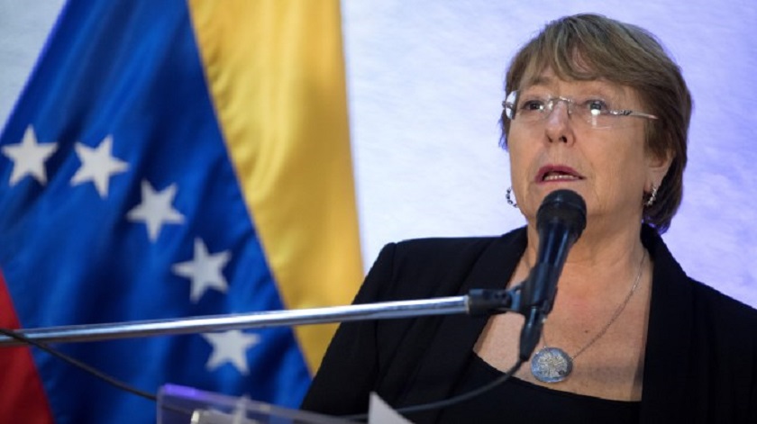 Venezuela acusa a Bachelet de agredir el derecho "a una elección libre"