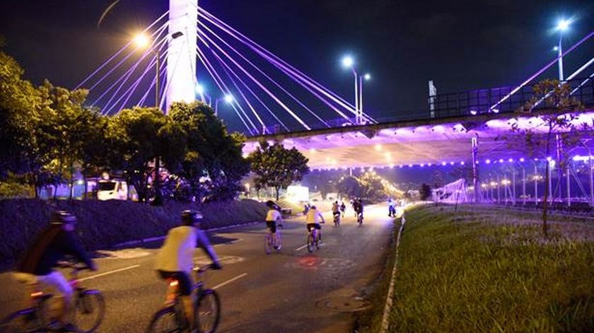 ¡Prepárese! Esta noche regresan las ciclovías nocturnas