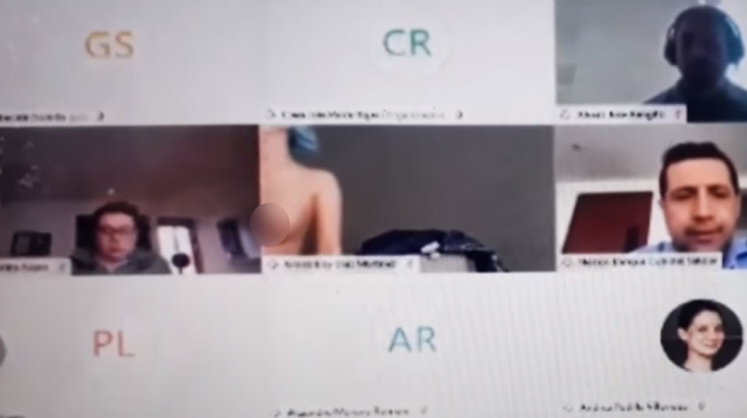 ¡Ay bendito! Desnuda en plena sesión, le pasó a una concejal de Bogotá 1 ¡Ay bendito! Desnuda en plena sesión, le pasó a una concejal de Bogotá