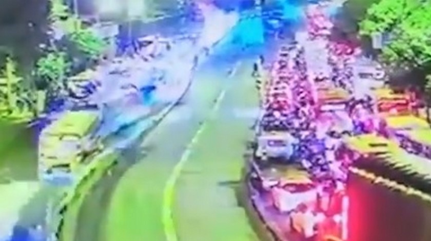 Tacos en Medellín protestas