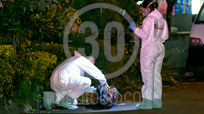 EN FOTOS Y VIDEO: En Campo Valdés encontraron un cadáver embolsado en plena calle 11 embolsado en campo valdes 01 09 2020 10