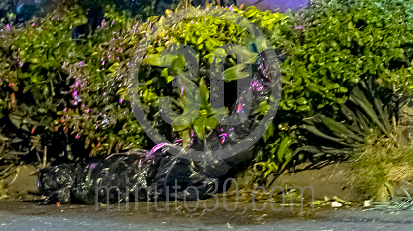 EN FOTOS Y VIDEO: En Campo Valdés encontraron un cadáver embolsado en plena calle 3 embolsado en campo valdes 01 09 2020 2