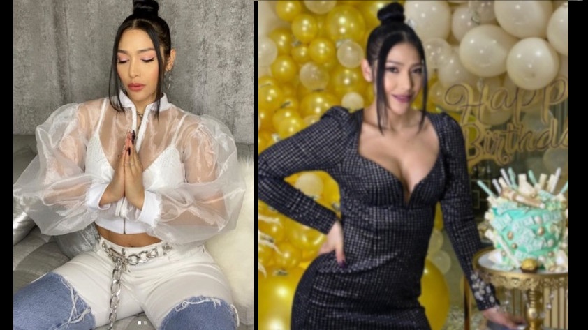 VIDEOS: “Agradecida y afortunada”: Farina celebró su cumpleaños con lluvia de billetes