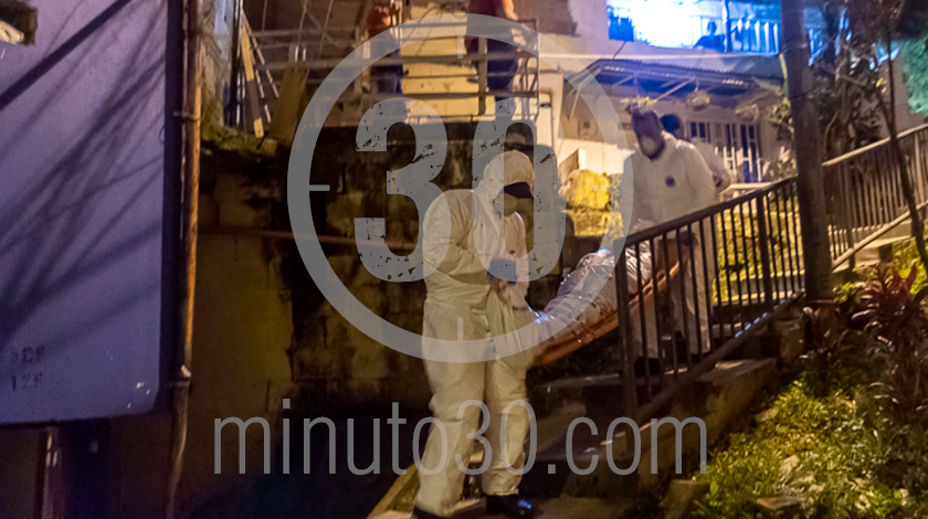 EN FOTOS Y VIDEO: En unas escaleras de Enciso mataron a bala a un hombre que no ha sido identificado 9 homicidio en enciso de hombre no identificado 23 09 202010