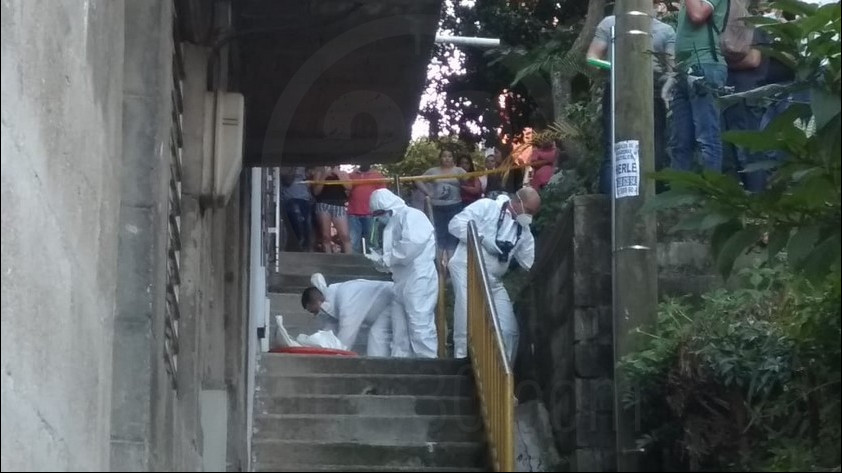 FOTOS: De varios disparos asesinan a un hombre en Robledo Villa Sofía 5 homicidio robledo villa sofia