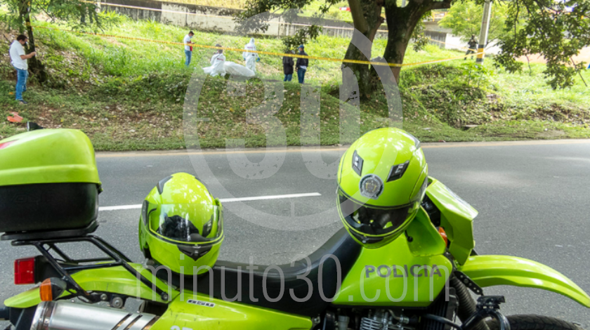 EN VIDEO: Lo ahorcaron con una soga y lo dejaron tirado en toda la entrada de Girardota 15 inspeccion tecnica en girardota 18 09 2020 11