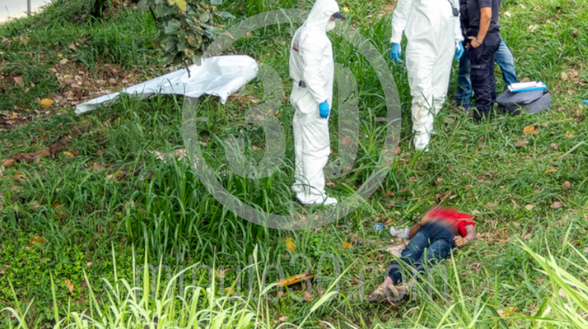 EN VIDEO: Lo ahorcaron con una soga y lo dejaron tirado en toda la entrada de Girardota 12 inspeccion tecnica en girardota 18 09 2020 8