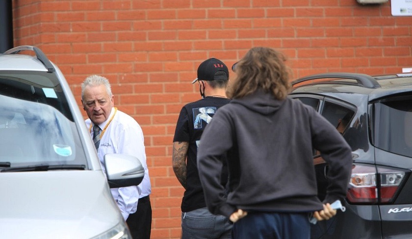 ¡Ahora sí! James ya está en Finch Farm, sede de entrenamientos del Everton
