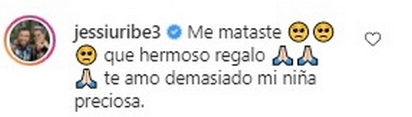 Respuesta de Jessi Uribe