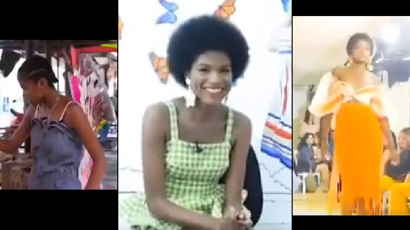 VIDEO: “¡Todavía no me las creo!” Joven pasó de ser vendedora de pescado a modelo de grandes pasarelas, diseñador la descubrió