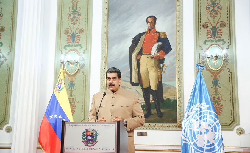 Maduro reitera ante la ONU su invitación para que acompañe las Legislativas