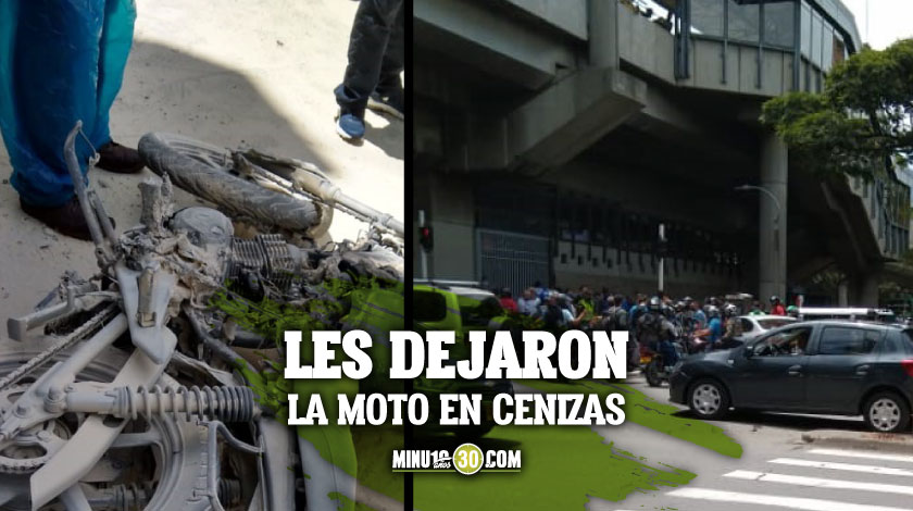 EN VIDEO: Por poco linchan a presuntos fleteros en La Floresta, les quitaron la moto y se la incineraron 1 por poco linchan a presuntos fleteros en La Floresta