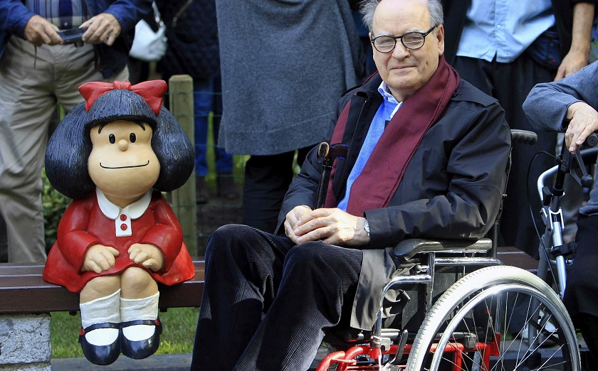 Quino, el genio inmortalizado en forma de niña que hizo pensar al mundo