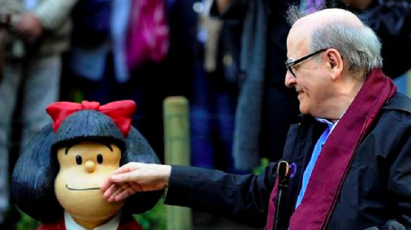 Murió Quino, el creador de Mafalda, a los 88 años