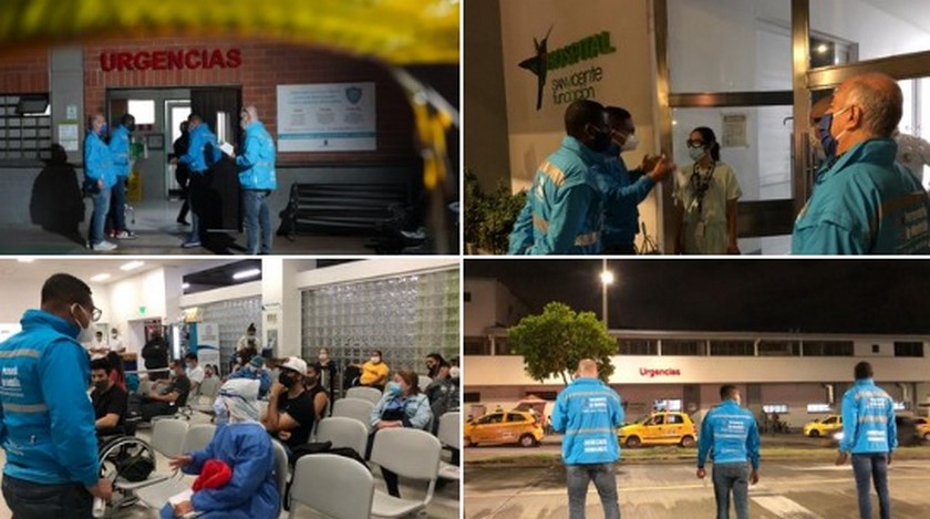 Personería de Medellín recorrió varios centros hospitalarios para verificar acceso a salud y garantías laborales tras la reapertura