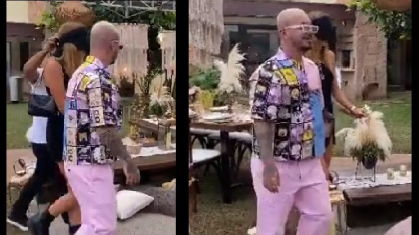 VIDEO: ¡La hizo llorar!, J Balvin se ‘lució’ con el regalo de cumpleaños que le dio a su novia
