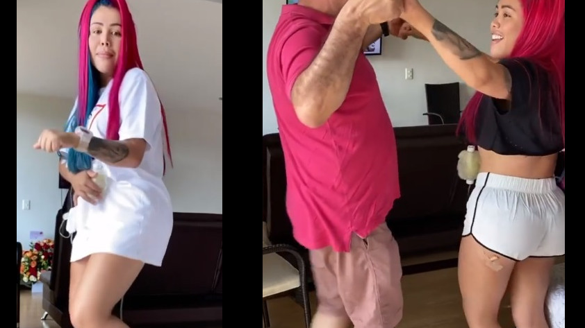 Regañó a Yina Calderón