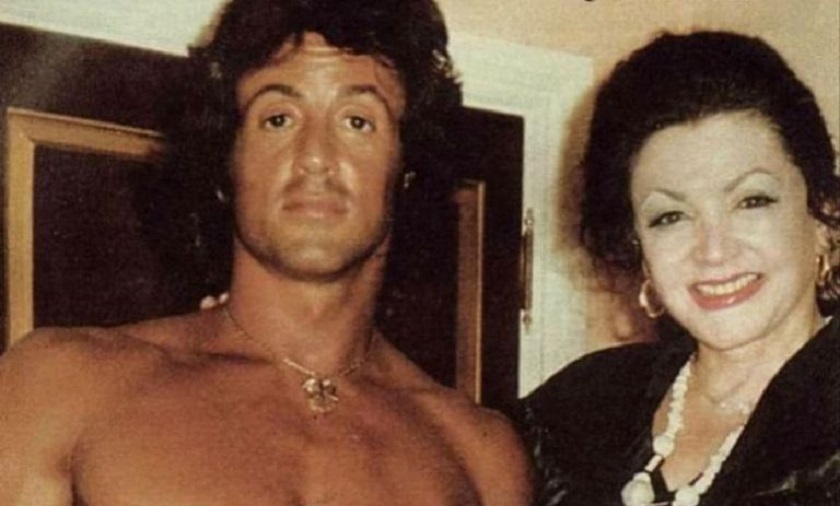 Murió a los 98 años Jackie- la madre de Sylvester Stallone a la que él cuidó como “una reina”