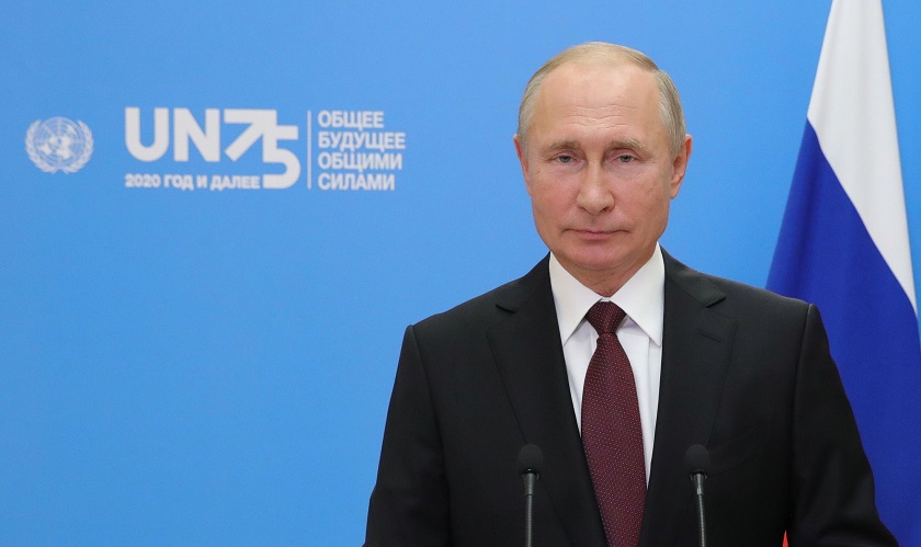 El presidente de Rusia, Vladímir Putin,