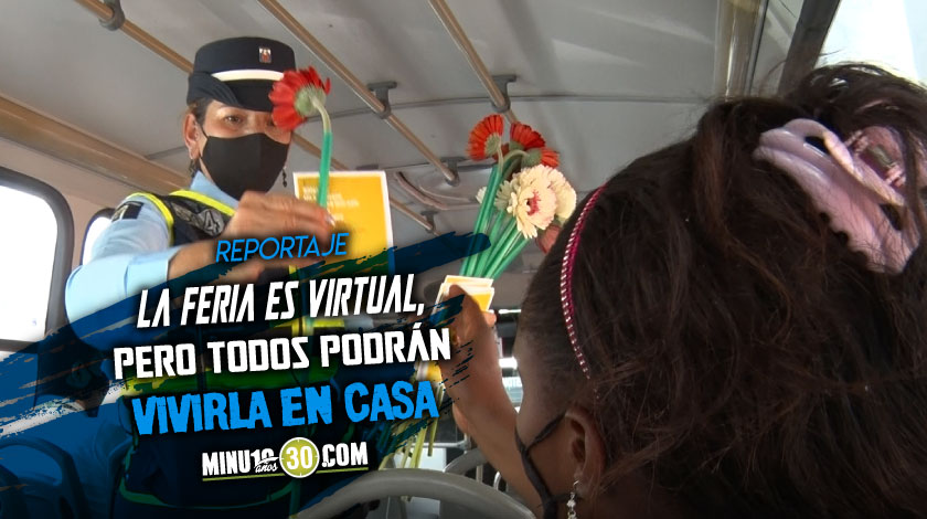 Con el “retén de las flores”, Medellín busca que sus habitantes gocen de la Feria de las Flores