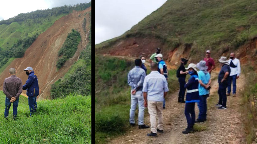 VIDEO: Autoridades dieron ‘luz verde’ para la adecuación de la vía alterna al corregimiento de Cedeño, en Yarumal