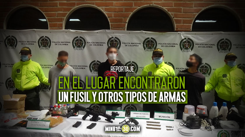 Video: En Bello cogieron a tres del combo de ‘Niquía’ y hasta les descubrieron un laboratorio de cocaína 1 En Bello cogieron a tres del combo de Niquia y hasta les descubrieron un laboratorio de cocaina