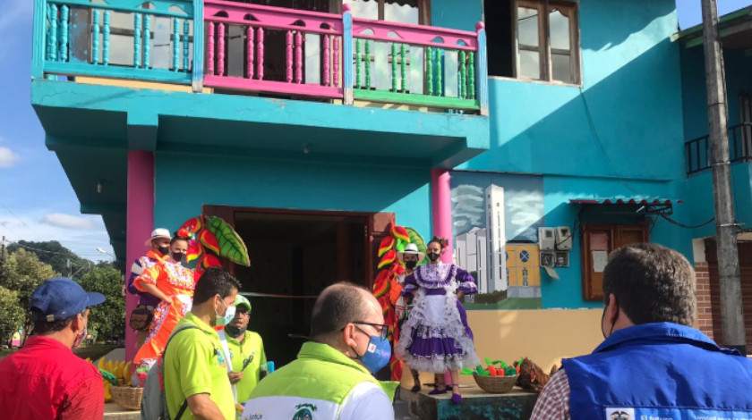 “Casa del terror” de paramilitares ahora es un lugar lleno de cultura y esperanza en San Luis, Antioquia