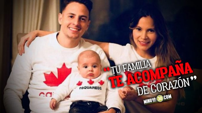 Esposa de Santiago Arias por la lesion