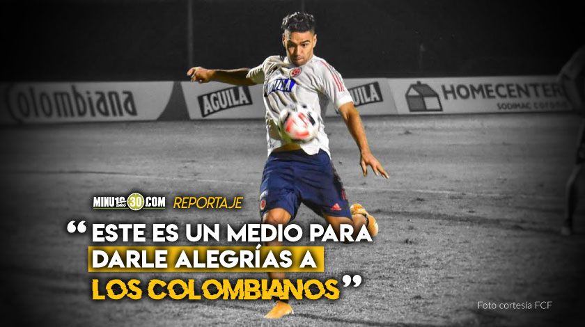 Falcao García habló de sus ilusiones, las particularidades de las eliminatorias y más 1 Falcao Garcia hablo de sus ilusiones la particularidades de las eliminatorias y mas