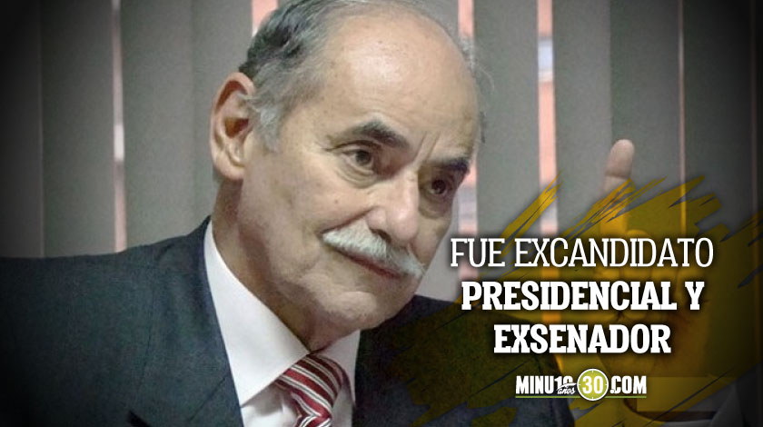 ¡Atención! Falleció Horacio Serpa, el expresidente de la Constitución del 91