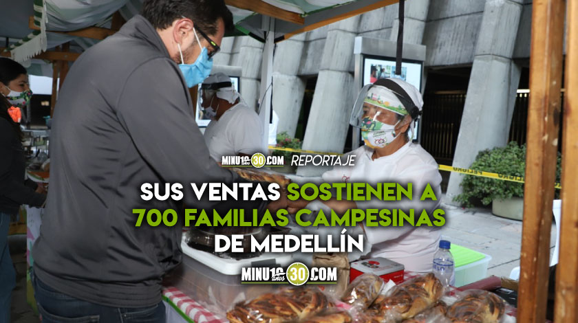 ¡Hay que apoyarlos! Mercados Campesinos vuelven a Medellín, tras siete meses de ausencia