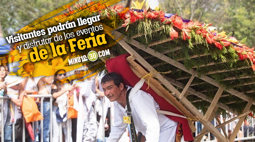 La Feria de las Flores recibirá extranjeros, y este será el protocolo de entrada a Medellín