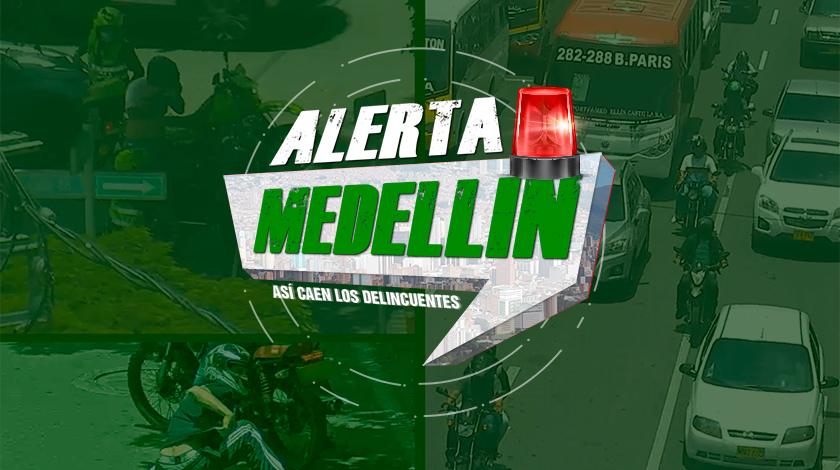 EN VIDEO: Así cayeron 2 delincuentes que robaban a las afueras de la Universidad de Medellín 1 Alerta Medellín
