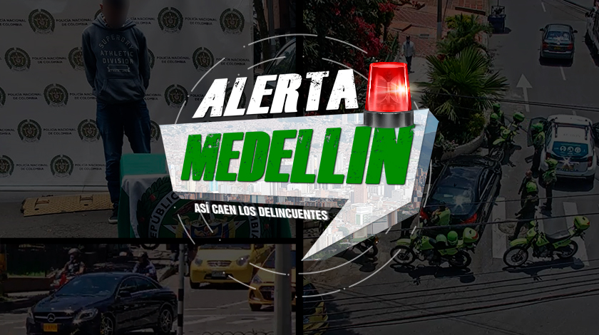 EN VIDEO: Lo cogieron paseando por Laureles en un Mercedes-Benz robado 1 Alerta Medellín