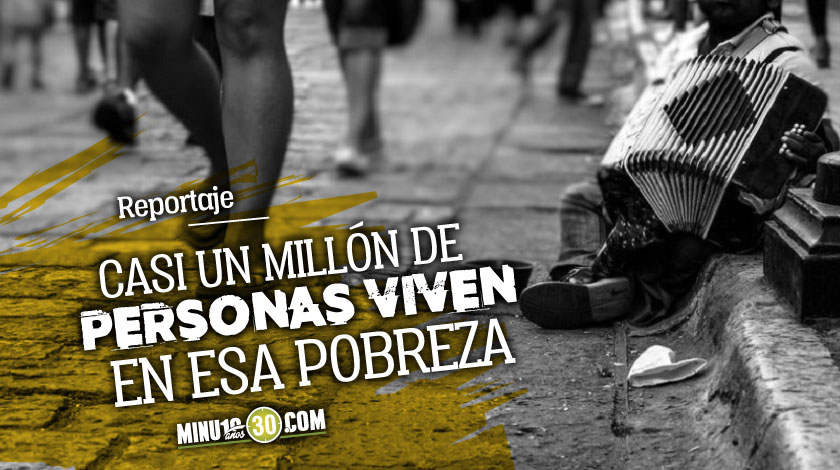 ¡Preocupante! En Medellín y el Valle de Aburrá más del 24% de los habitantes viven en pobreza monetaria