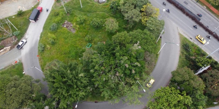 Hoy se hará la apertura del retorno ubicado en el Puente Simón Bolívar de Envigado, para entrar a la Regional