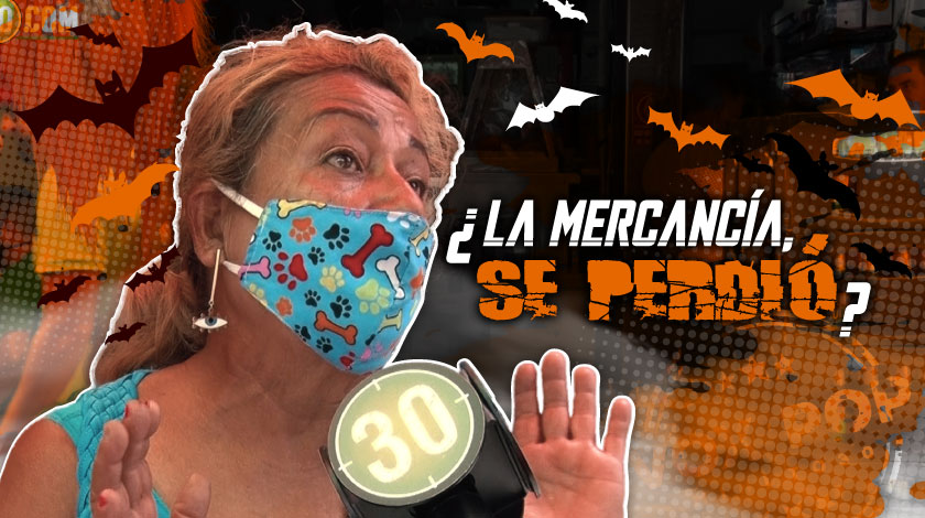 Video: “Toca guardarla y aguantar el golpe”: comerciantes, encartados con mercancía de Halloween