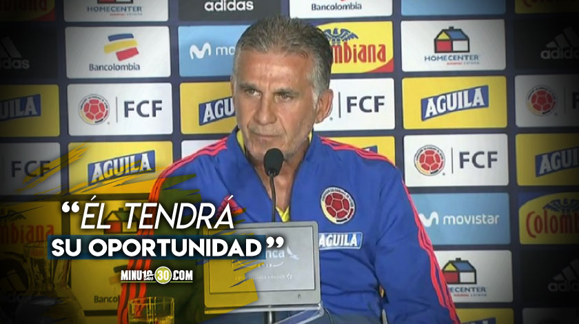 Queiroz auguró la llegada de Santos Borré a la Selección Colombia 1 Queiroz auguro la llegada de Santos Borre a la Seleccion Colombia