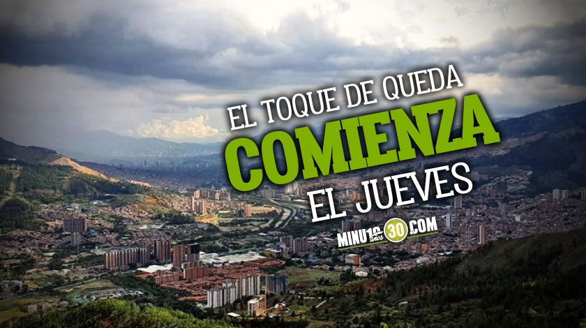 ¡También para adultos! Gobierno Nacional amplió toque de queda en el Valle de Aburrá