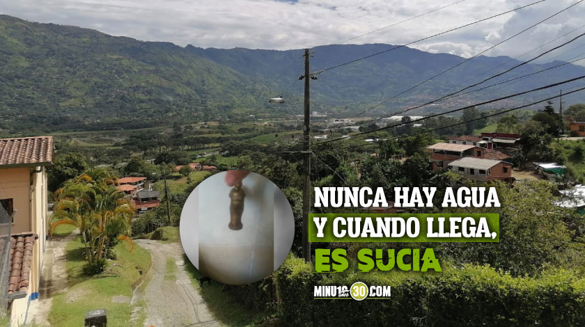 VIDEO: ¡No hay derecho! En la vereda La Palma, de Girardota, ya llevan más de 48 horas sin agua