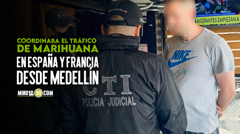 Video: capturan francés radicado en Medellín que sería jefe de una red internacional de droga 1 Video capturan frances radicado en Medellin que seria jefe de una red internacional de droga